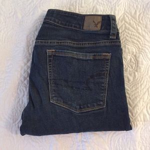 American Eagle skinny kick jeans